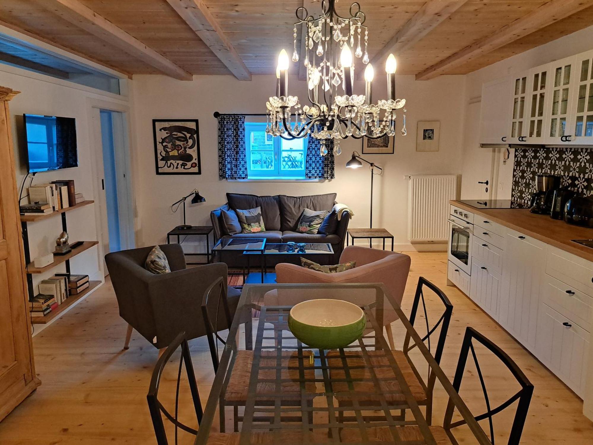 Neu! Ferienwohnungen Im Lueftlmalereck, Hennalahaus Обераммергау Екстер'єр фото