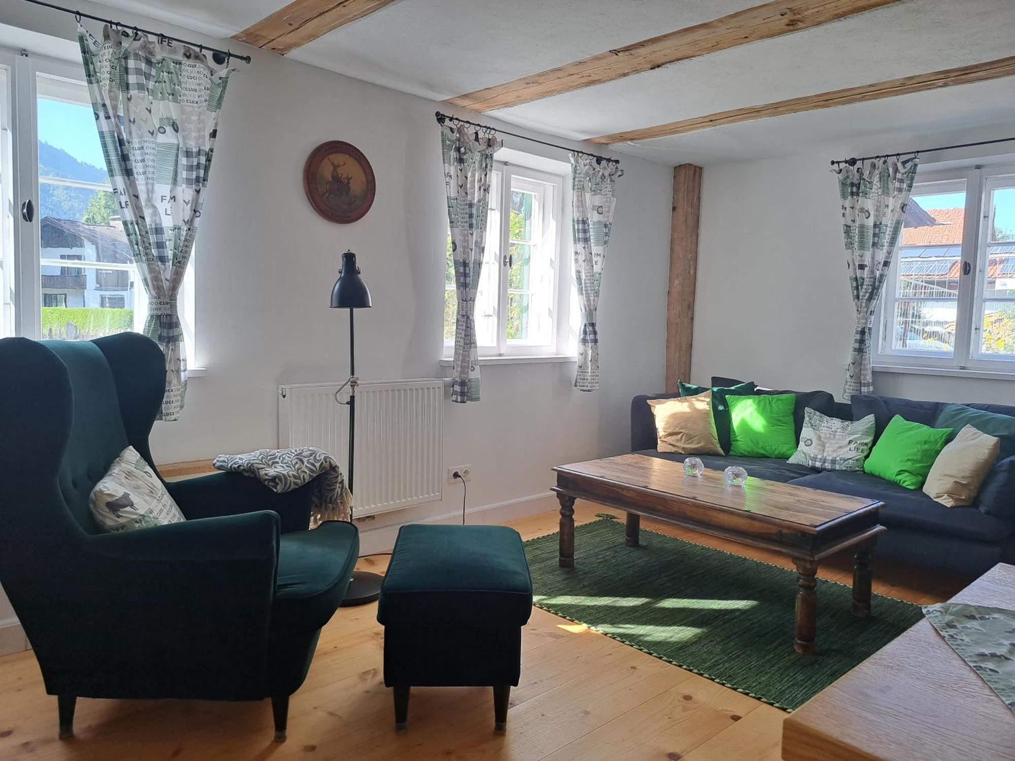 Neu! Ferienwohnungen Im Lueftlmalereck, Hennalahaus Обераммергау Екстер'єр фото